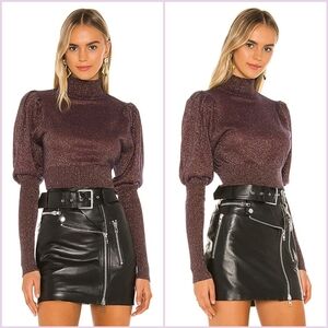 Camila Coelho Darin Sweater in Bronze